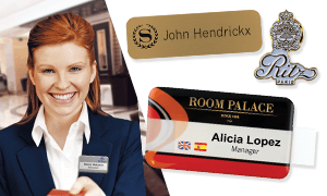 Badges for Hotels & Restaurants