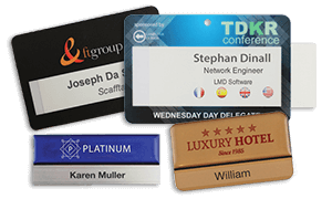 Reusable Name Badges