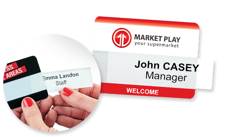 Name Badges with Insert
