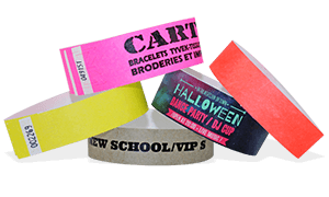 Tyvek & Paper Wristbands