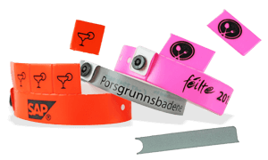 Wristbands with Tabs