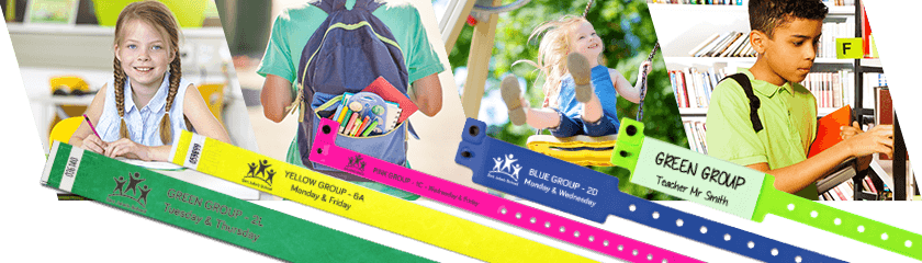 Wristbands for Schools