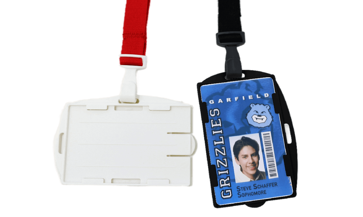 Organic Multi-Card Badge Holder, Credit Card Size
