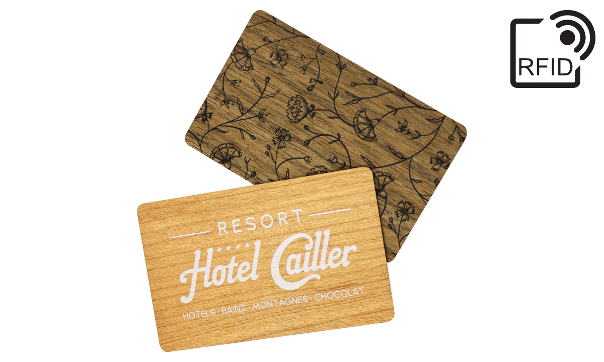 Custom Wooden RFID Keycards