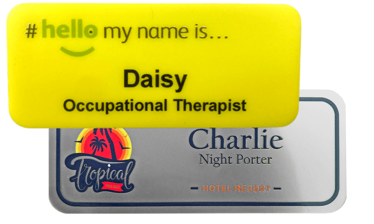 Impress PRO Name Badge, 75 X 32 mm