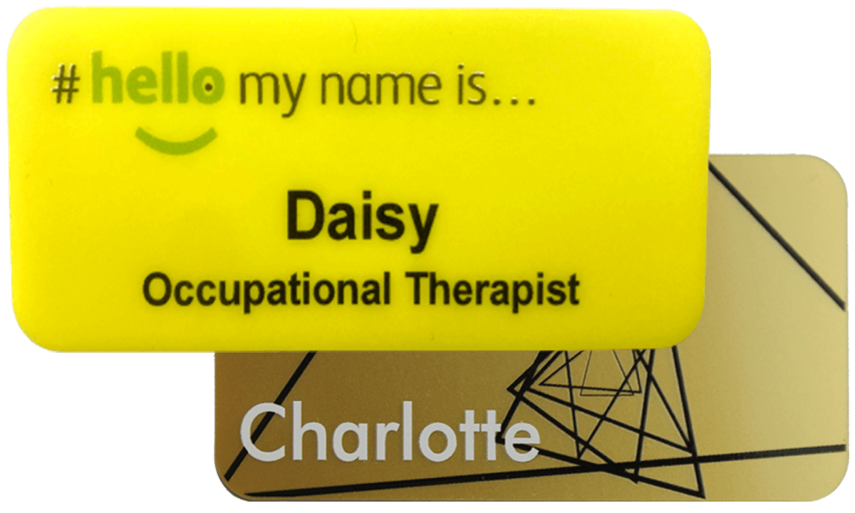 Impress PRO Name Badge, 75 X 38 mm