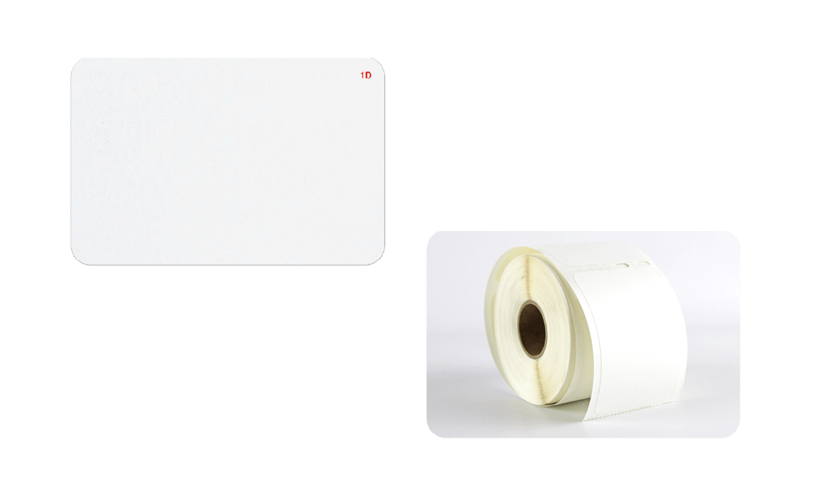 2-pieces thermal clip-on TEMPBadges - Front part only