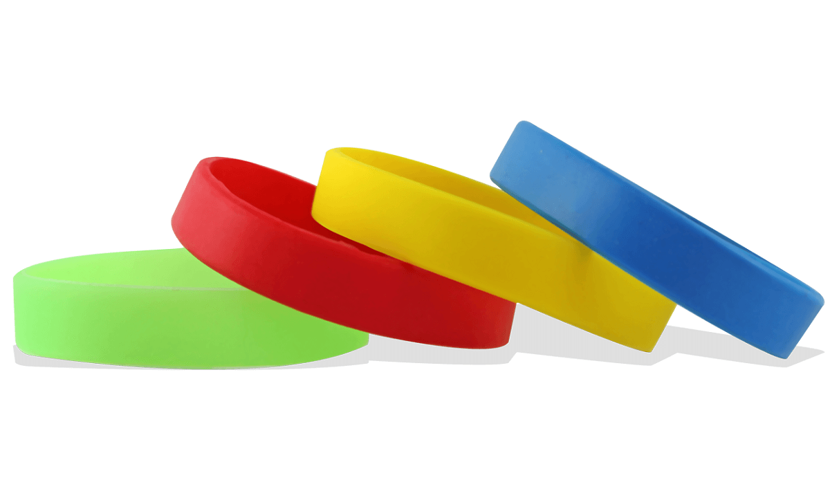 Stock Silicone Bands, Adult size