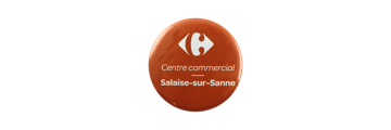 Button badges 56mm, round