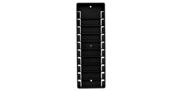 Plastic ID Badge Rack (Holds 10 cards Horizontally)