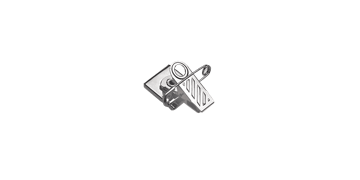 Rotating Pin-Clip Attachment with Foam Tape