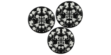 Button badges 38mm, round