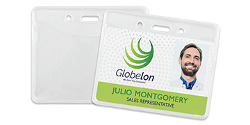Pureclear Vinyl Badge Holder - Credit Card Size (CR80)