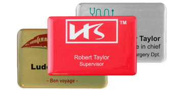 Premium Impress Name Badge, 75 X 50 mm