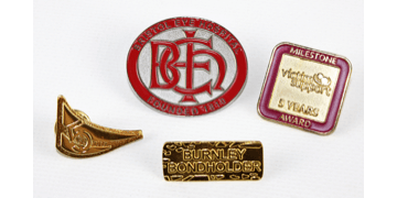 SandBlasted Metal Badges