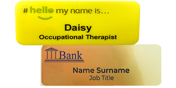 Impress PRO Name Badge, 75 X 25 mm