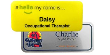 Impress PRO Name Badge, 75 X 32 mm