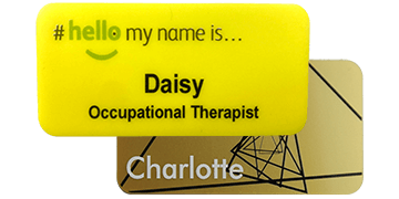 Impress PRO Name Badge, 75 X 38 mm