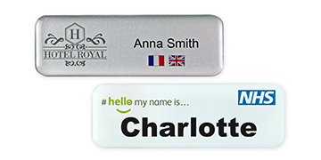 Premium Impress Name Badge, 75 X 25 mm