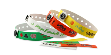 Custom Full-Colour Vinyl wristbands 13 mm