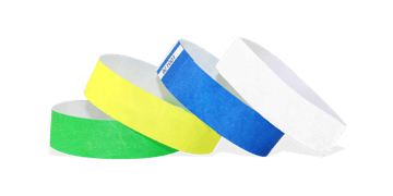 Tyvek wristbands 19 mm
