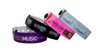 Custom Full-Colour Vinyl Wristbands, 19 mm